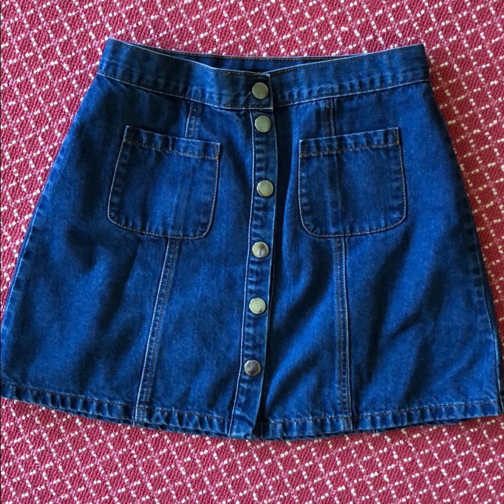 BDG denim skirt